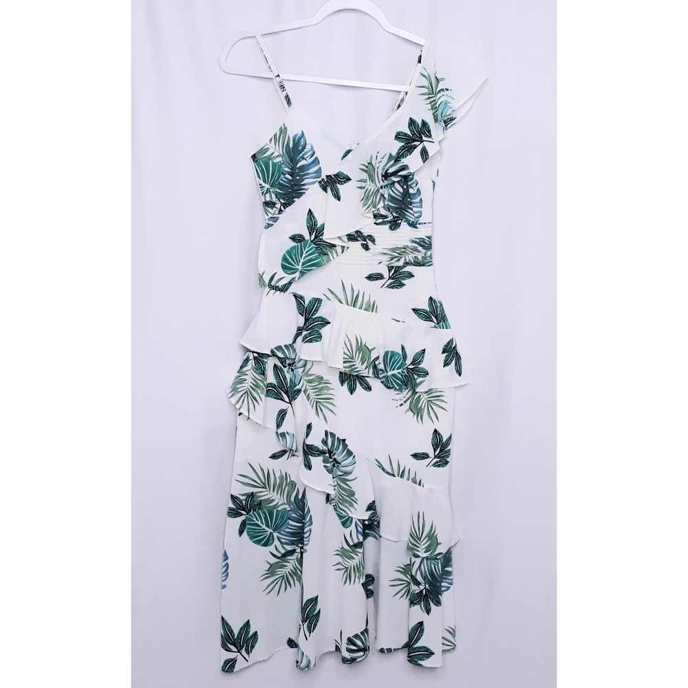 💎Walter Baker Women’s Inez Floral Ruffle Layered Dress Size XS